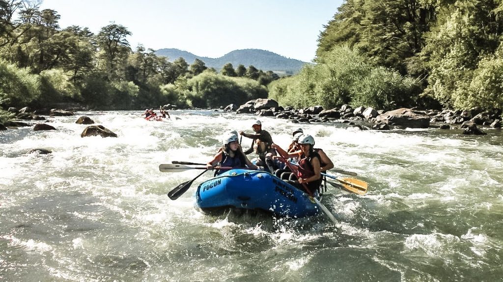 Rafting em Pucón