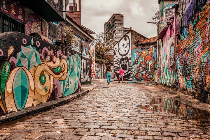 Beco do Batman em São Paulo