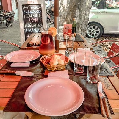 Comida em Colônia del Sacramento