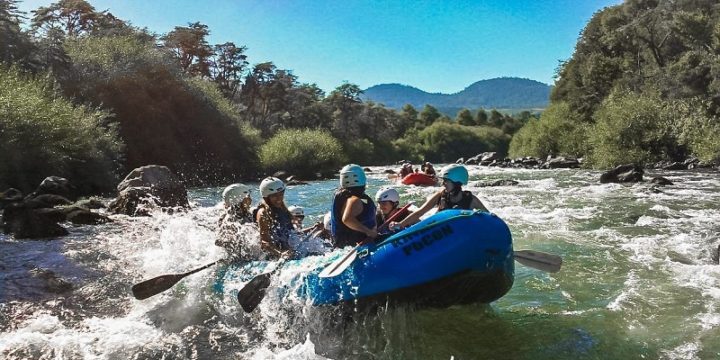 Descida do Rio Trancura - Rafting