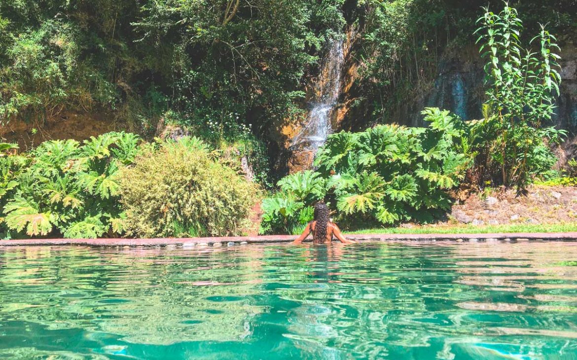 Parque Termal Menetúe em Pucón no Chile