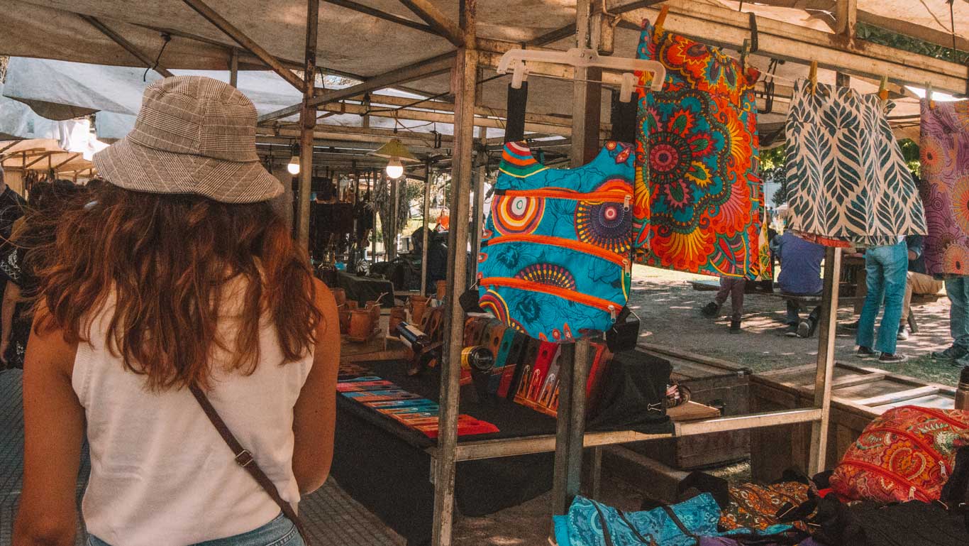 Feira da Recoleta em Buenos Aires