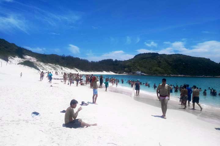 Praia do Farol em Arraial do Cabo