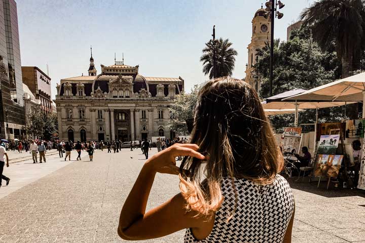 Plaza de Armas no Chile