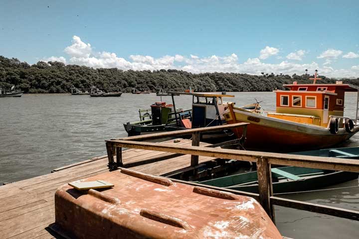 Mercado dos peixes em Anchieta-ES