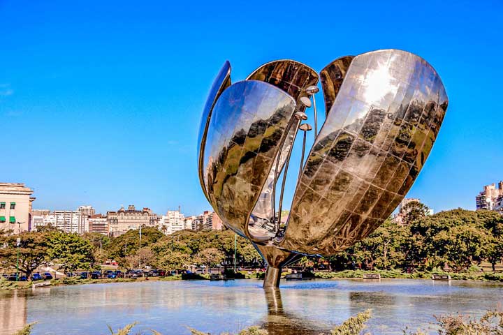 Floralis Genérica em Buenos Aires