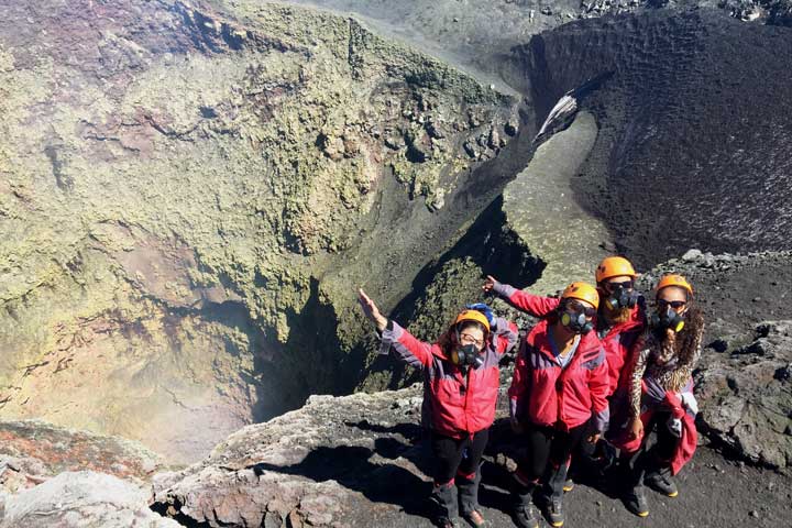 Cratera do Vulcão Villarrica