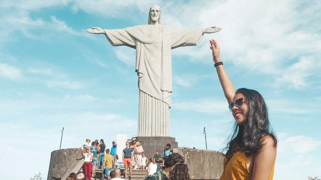 Passeio Cristo Redentor no Rio de Janeiro