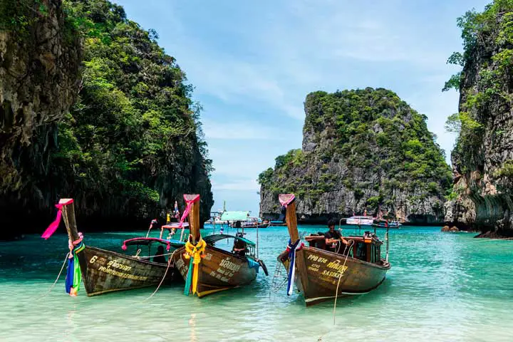 Praias baratas para viajar - Phi Phi