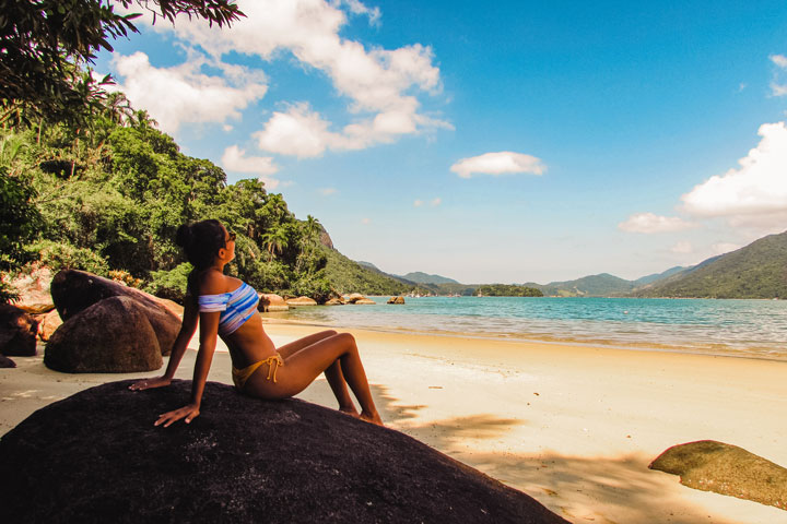 Praia da Paca em Paraty