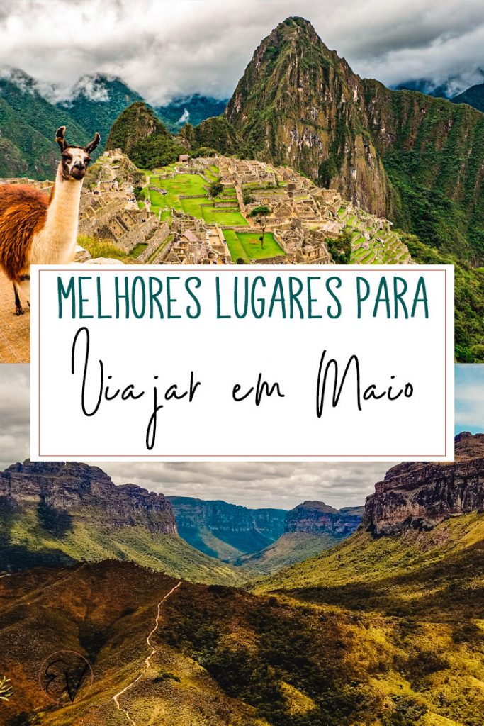 Lugares para viajar em Maio