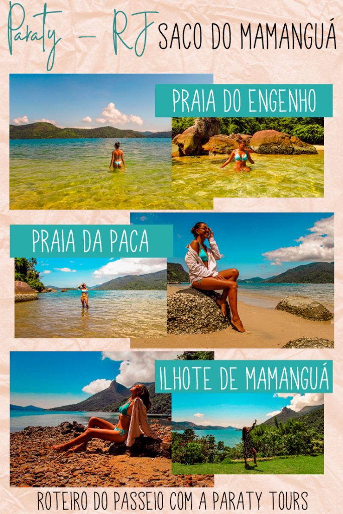 PASSEIO PARA O SACO DO MAMANGUÁ EM PARATY - RJ