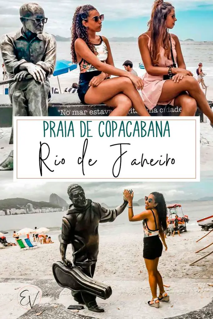 PRAIA DE COPACABANA NO RIO DE JANEIRO