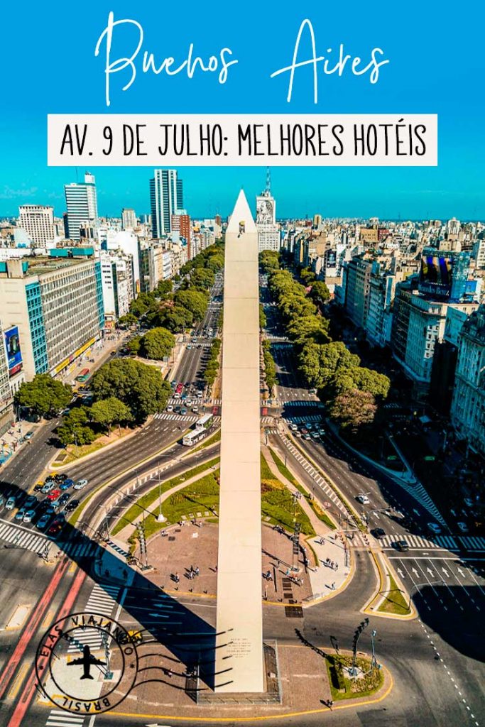 Avenida 9 de julho em Buenos Aires