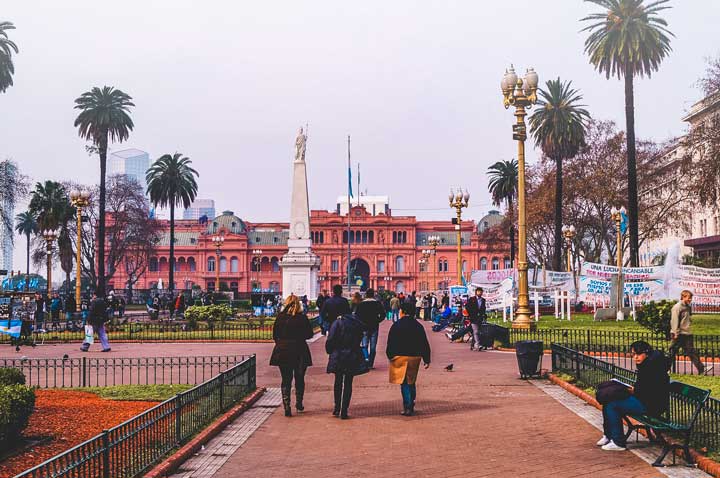 PLAZA DE MAYO EM BUENOS AIRES