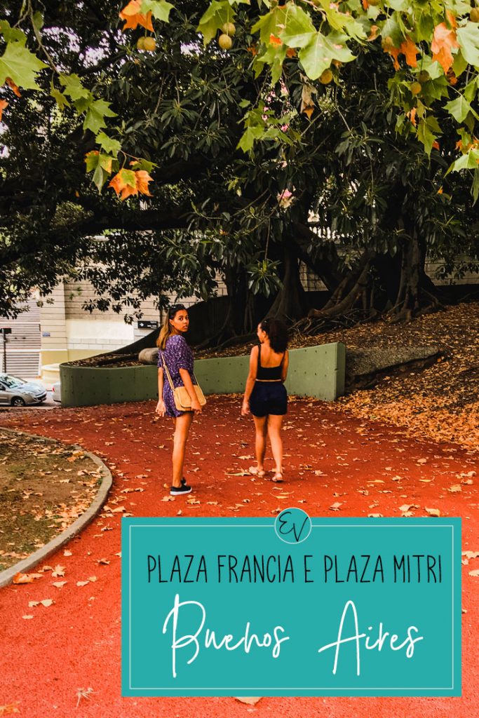 PLAZA FRANCIA E PLAZA MITRI EM BUENOS AIRES