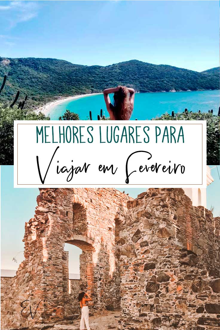 LUGARES PARA VIAJAR EM FEVEREIRO