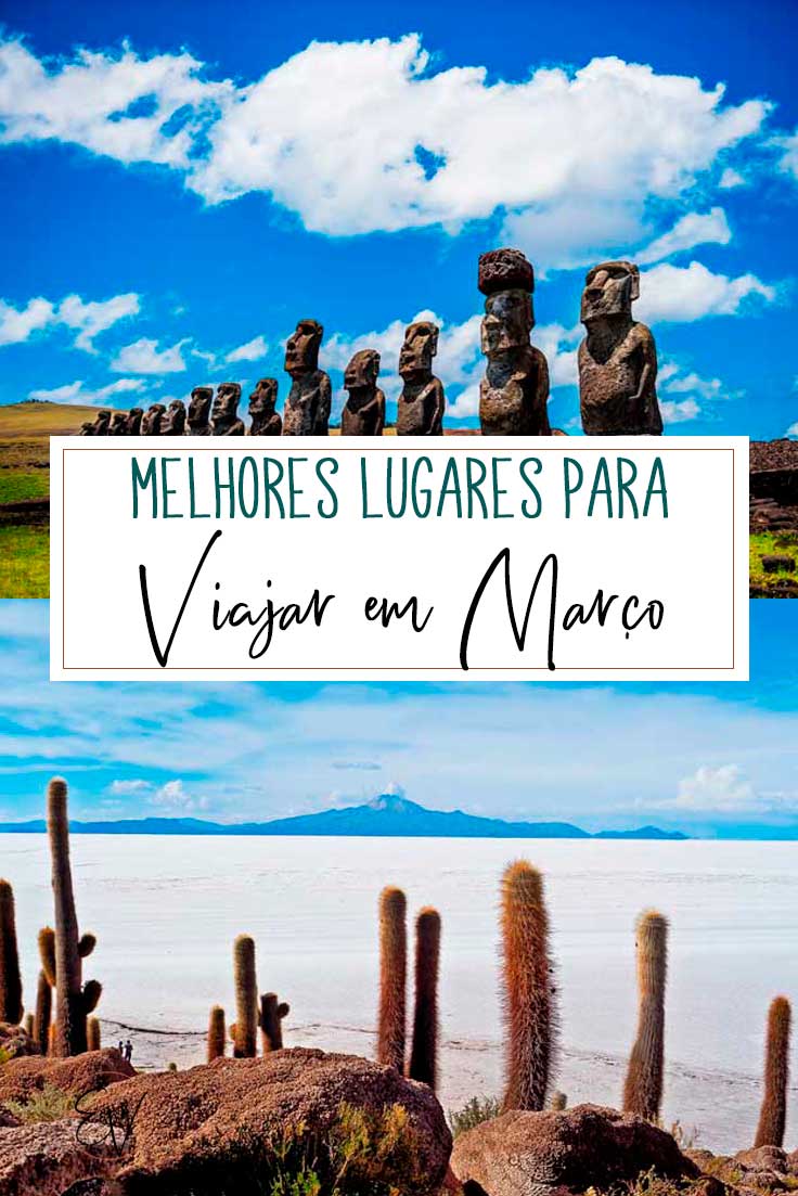 LUGARES PARA VIAJAR EM MARÇO