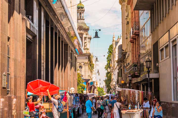 Feira de San Telmo em Buenos Aires