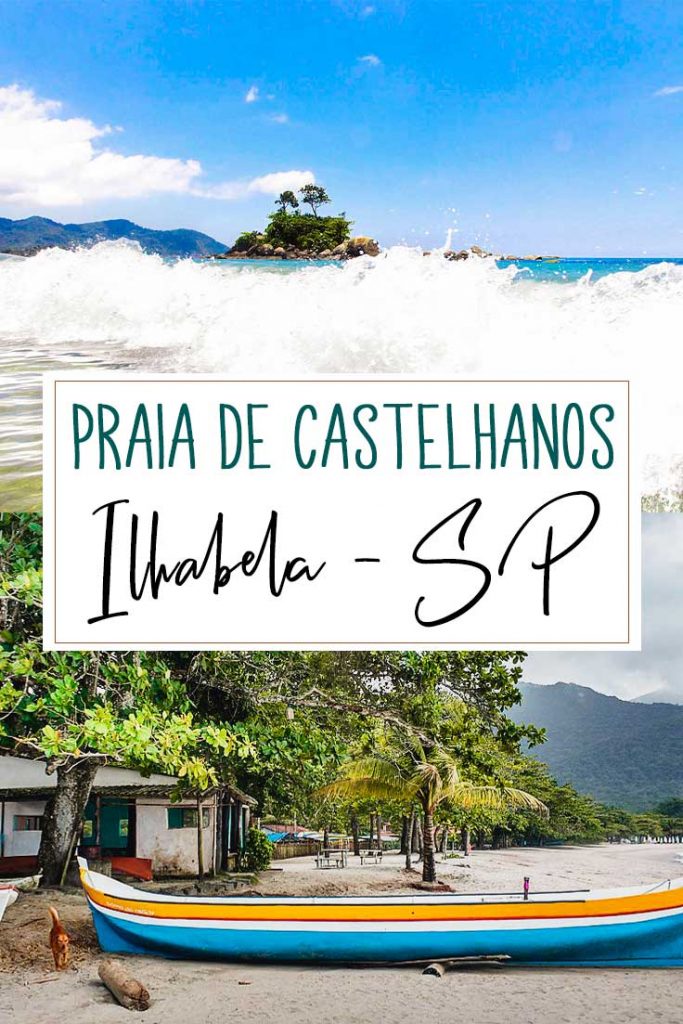 PRAIA DE CASTELHANOS EM ILHABELA