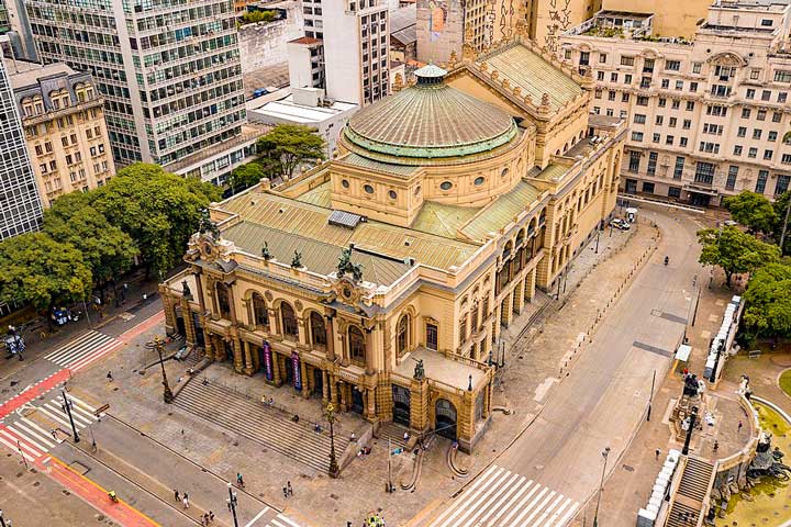 Theatro Municipal - pontos turísticos de São Paulo SP