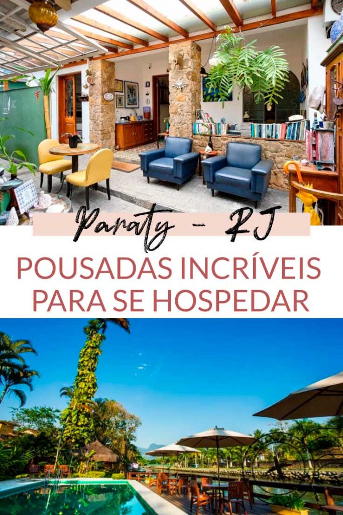 MELHORES POUSADAS EM PARATY - RIO DE JANEIRO
