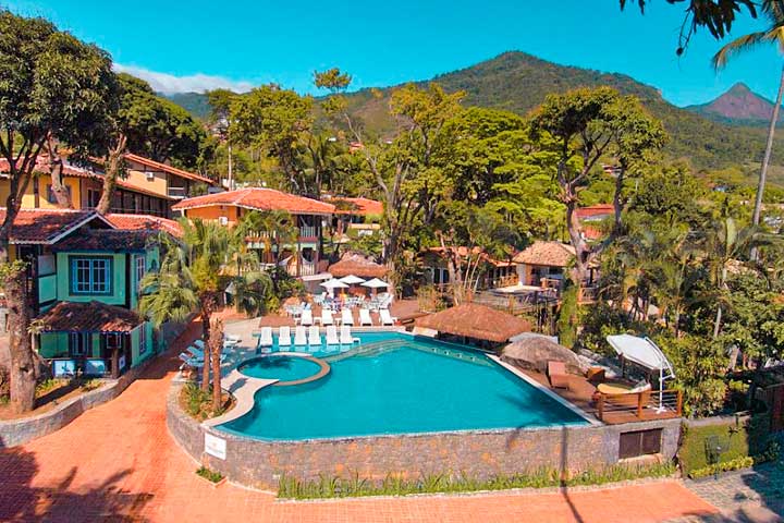 Porto Pacuíba Hotel na Praia do Viana em Ilhabela