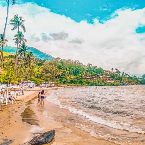 Praia do Sino em Ilhabela