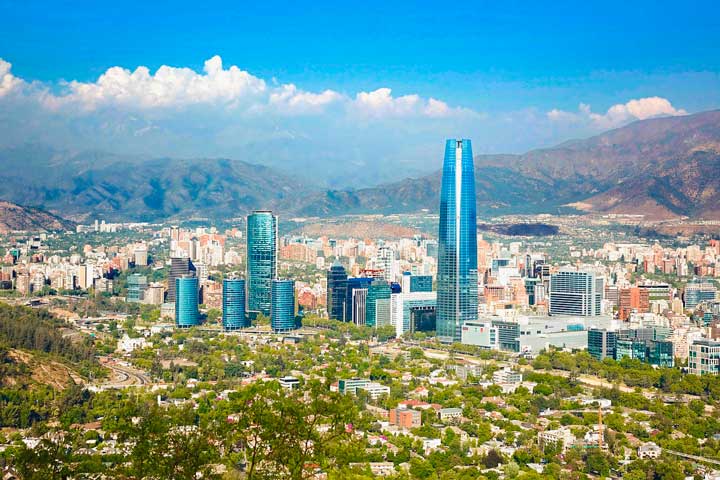 SKY costanera em Santiago