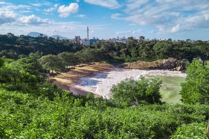 Praia dos Padres em Guarapari