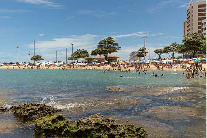 Praia dos Namorados em Guarapari