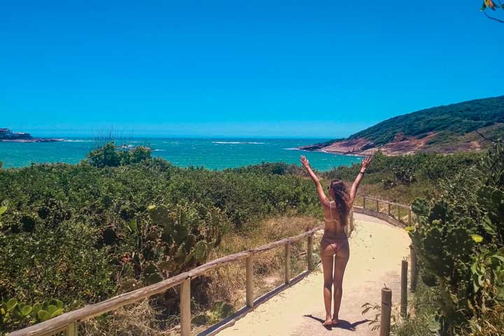 Praia de Peracanga em Guarapari