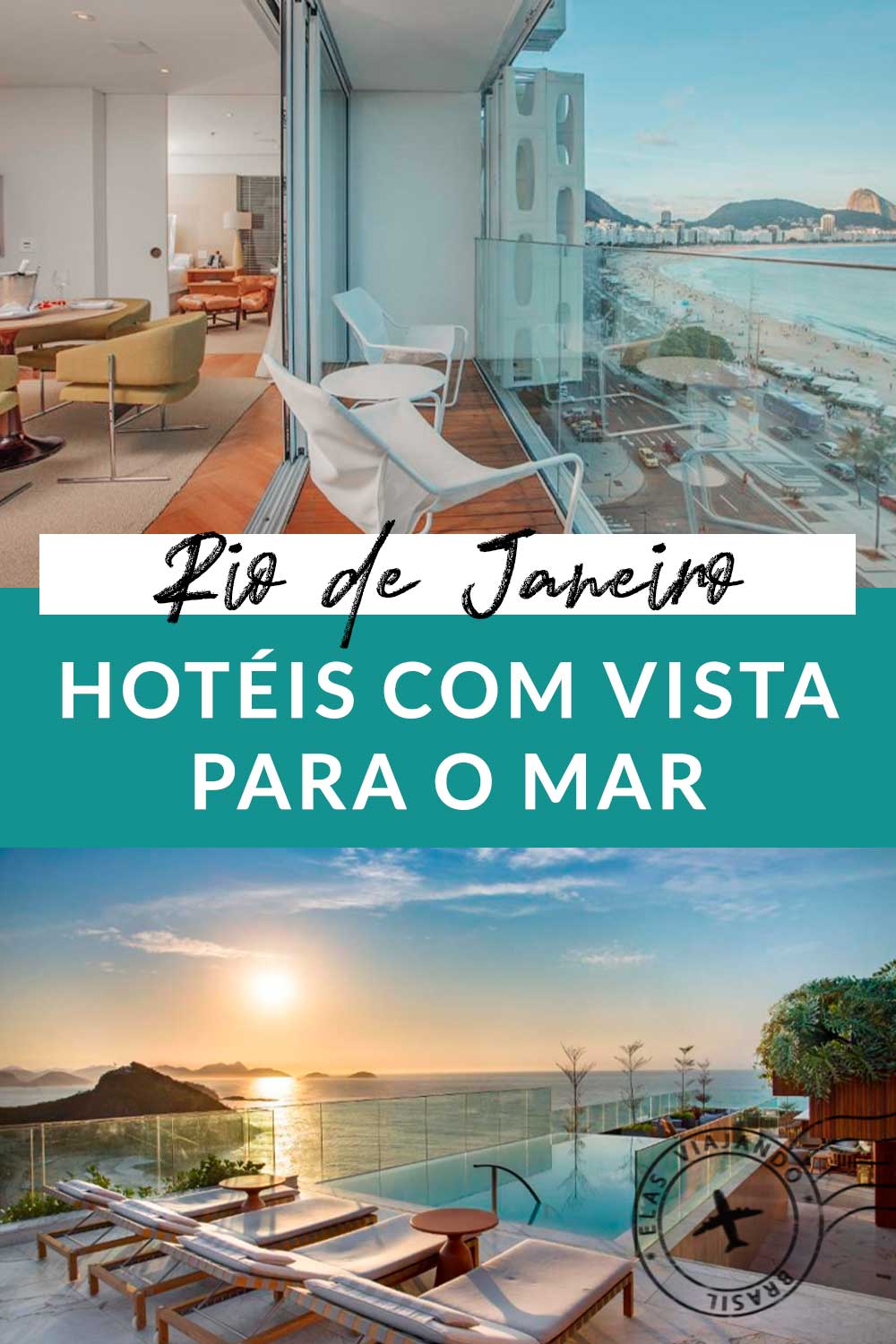 Hotéis com vista para o mar no RIo de Janeiro - RJ