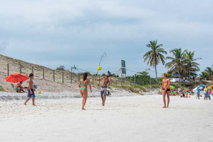 Praia do Forte em Cabo Frio