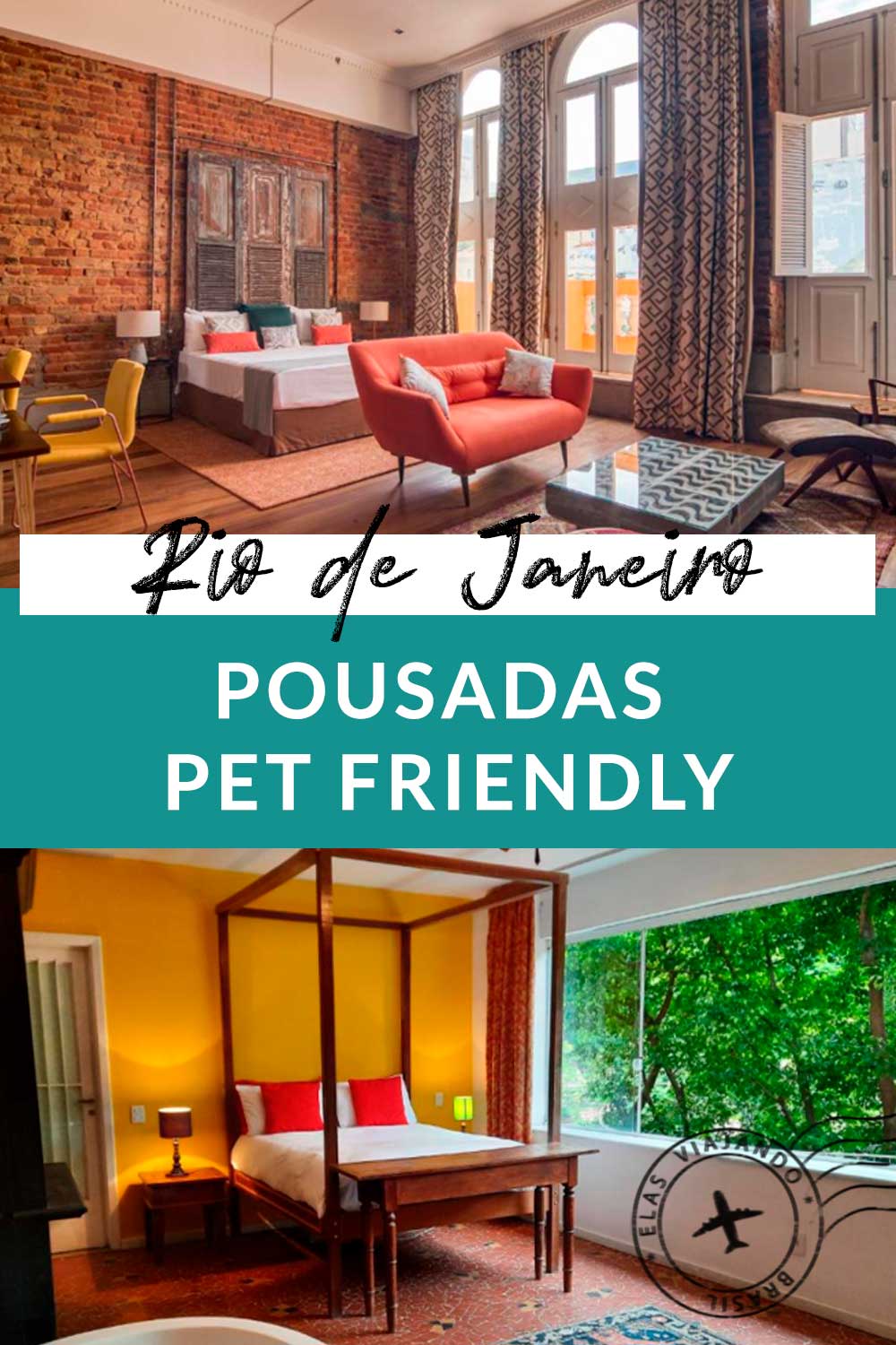 Pousada pet friendly no Rio de Janeiro - RJ