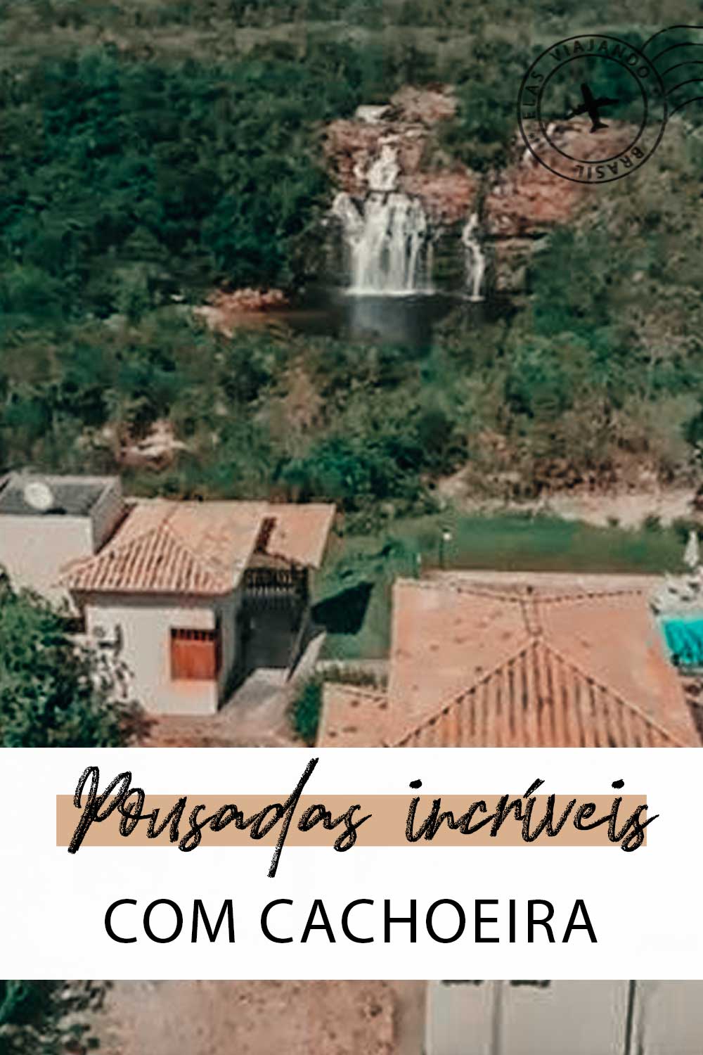 Pousadas com cachoeira