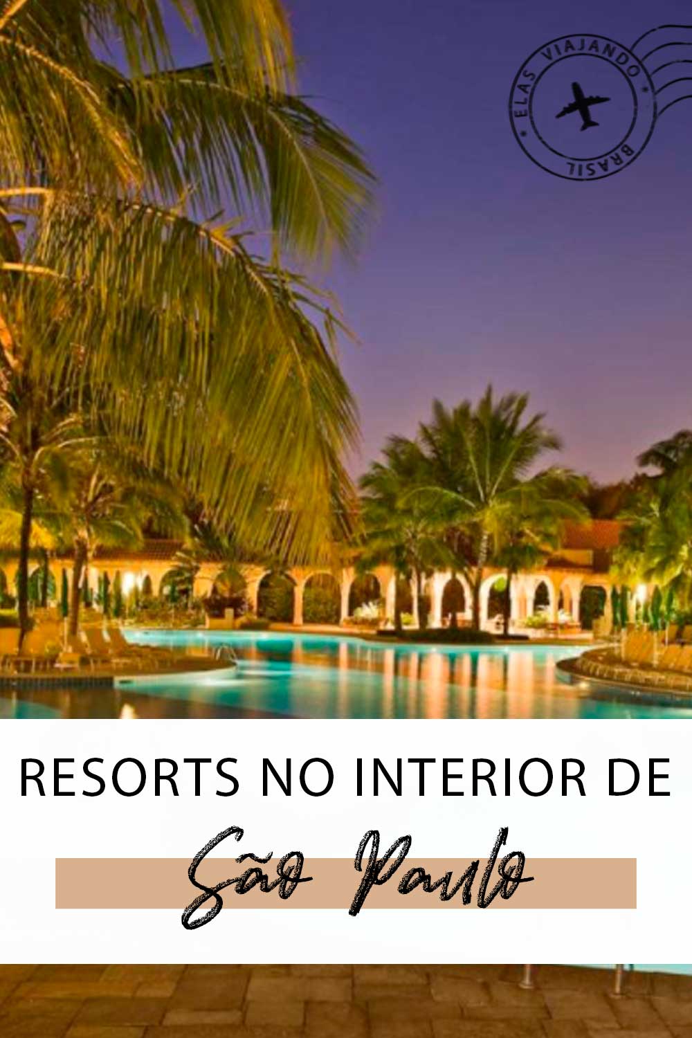 Resort no interior de São Paulo - SP