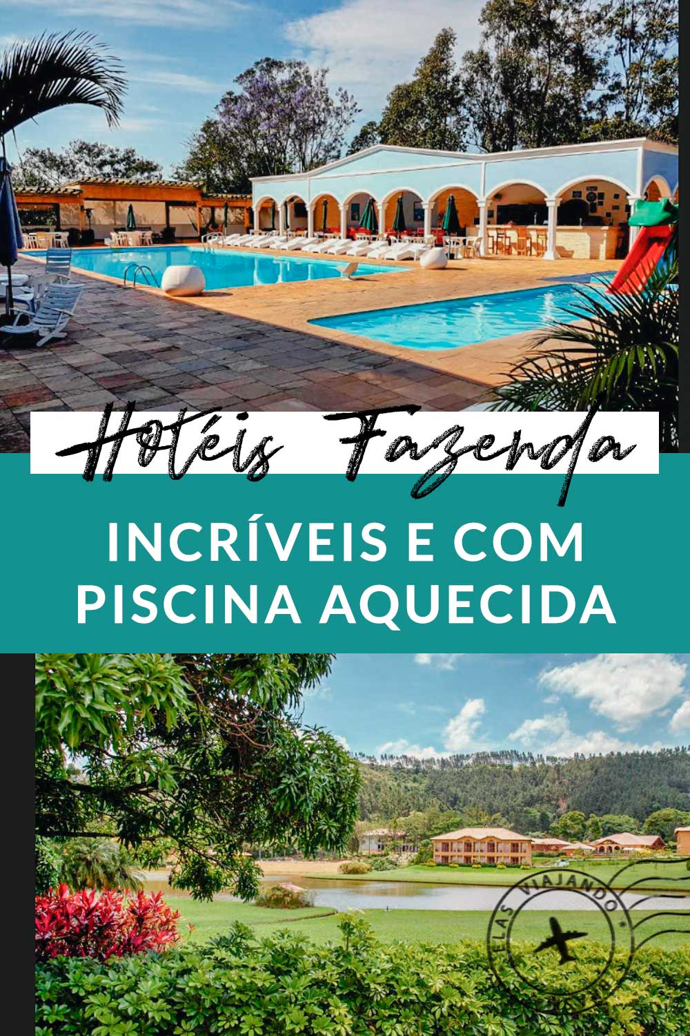 Hotel fazenda com piscina aquecida