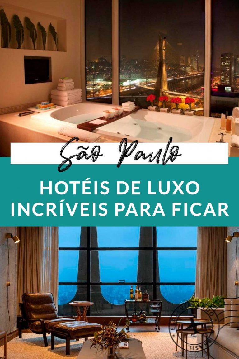 6 hotéis de luxo em São Paulo para se hospedar com muito conforto