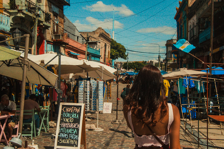 La Boca em Buenos Aires