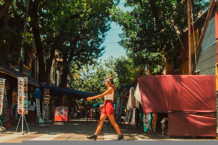 Caminito em La Boca, Buenos Aires