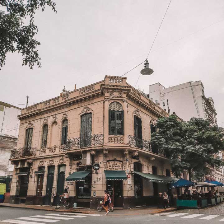 Café La Poesia em Buenos Aires