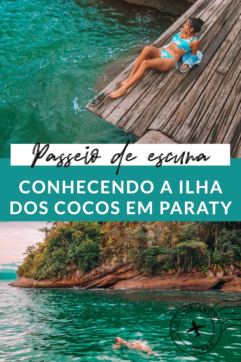 Ilha dos Cocos com a Paraty Tours