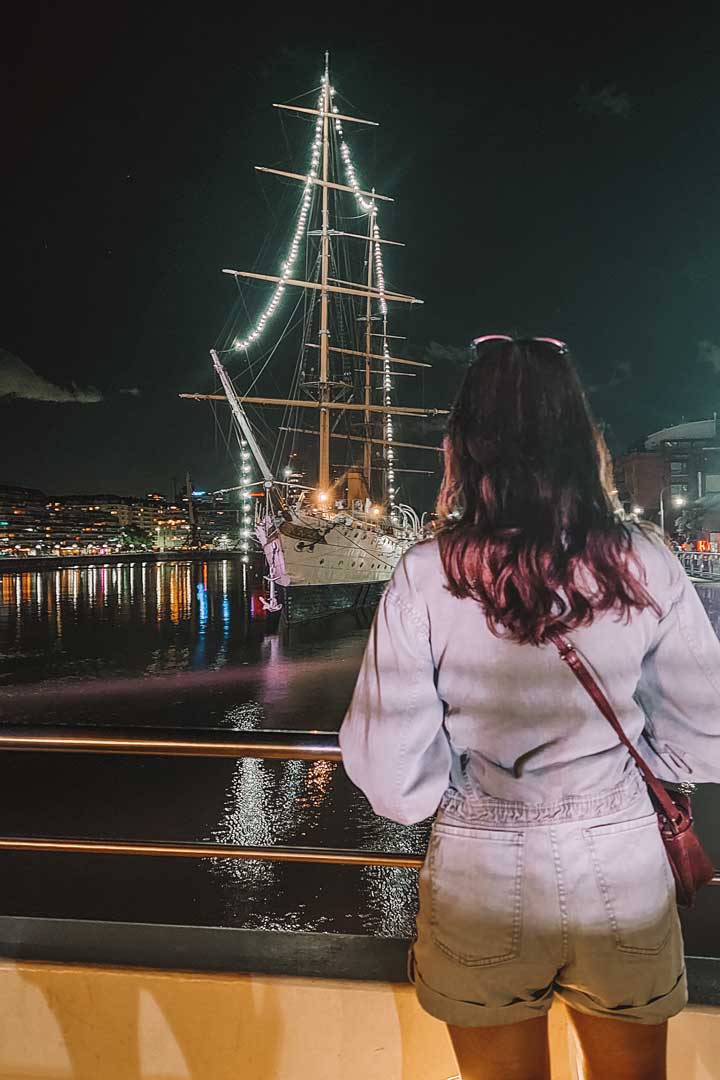 Fragata Sarmiento em Puerto Madero