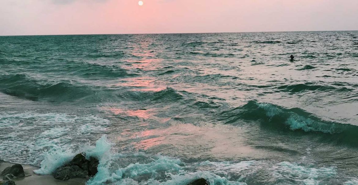 Playa Blanca em Cartagena