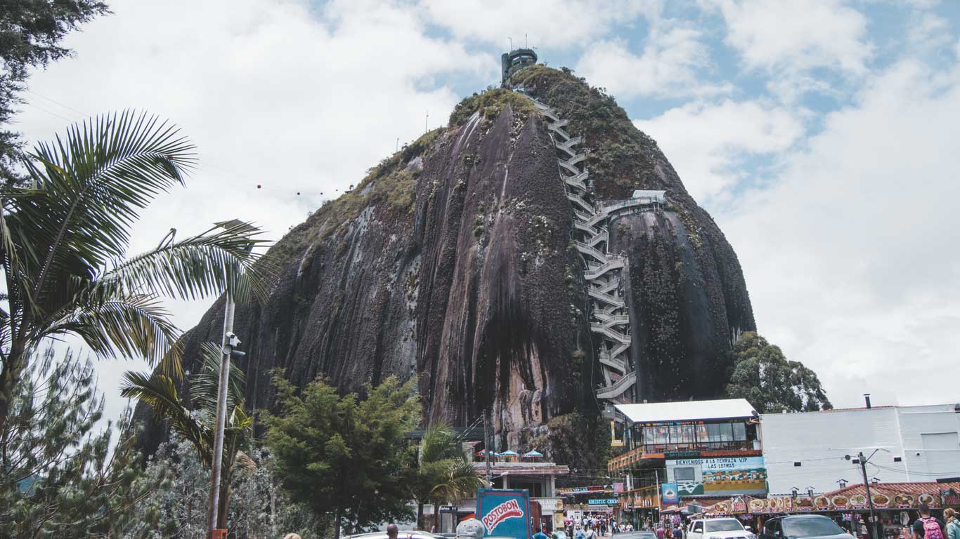 Pedra El Penol em Guatapé