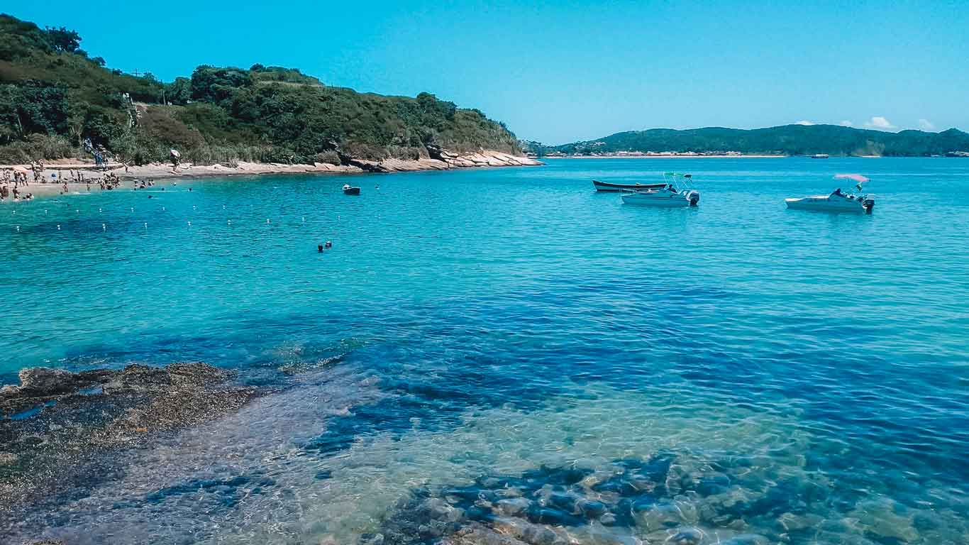 Passeio de barco em Búzios