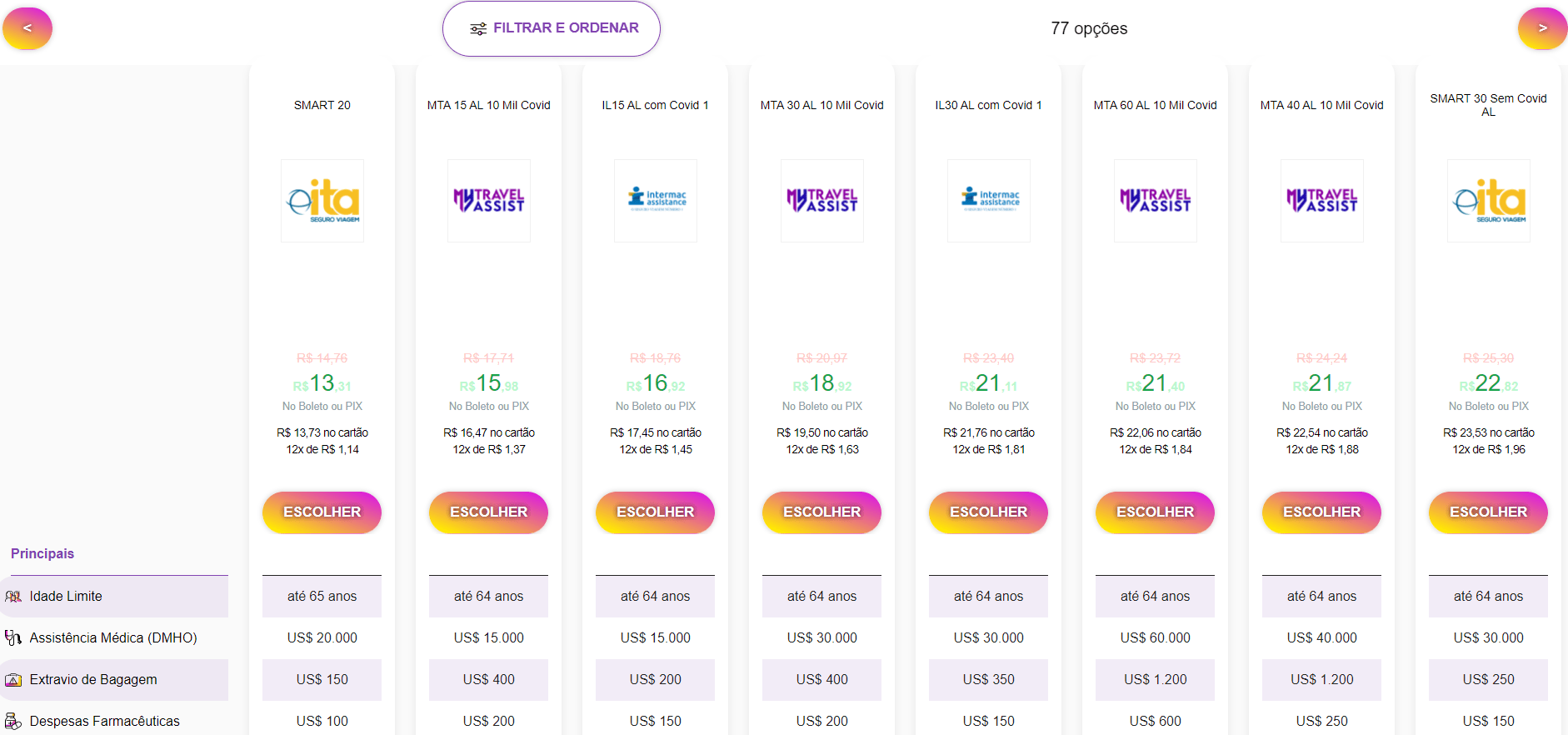 Seguro viagem para o Uruguai