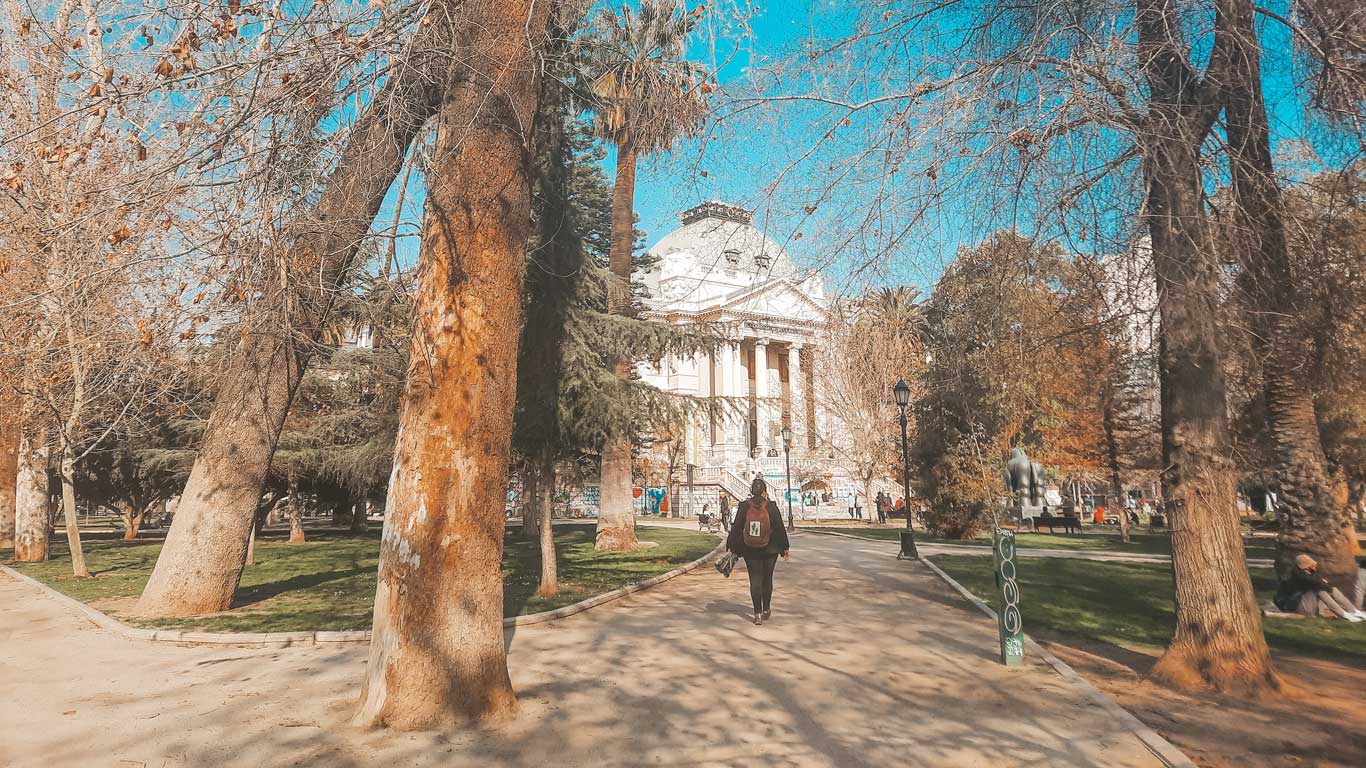  Museu Nacional de Belas Artes em Santiago