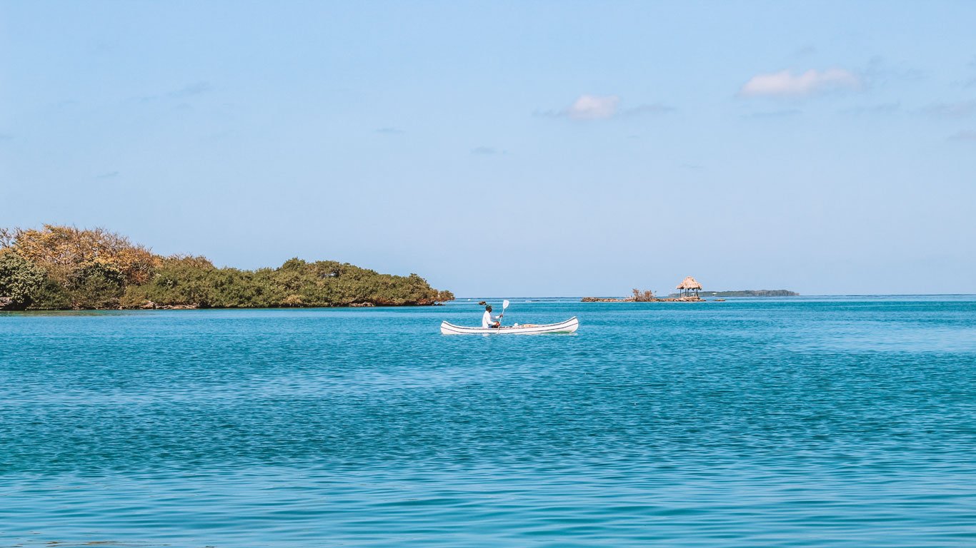 Passeio de caiaque em Cartagena